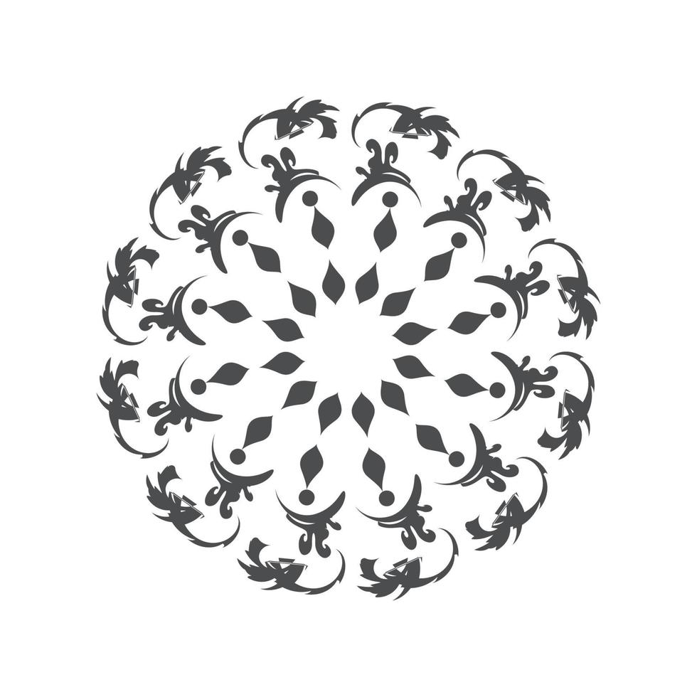 Mandala Art design in circle. Simple mandala design floral mandala art beautiful mandala artwork vector