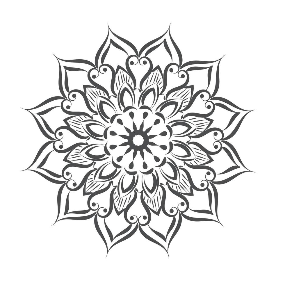 Mandala Art design in circle. Simple mandala design floral mandala art beautiful mandala artwork vector