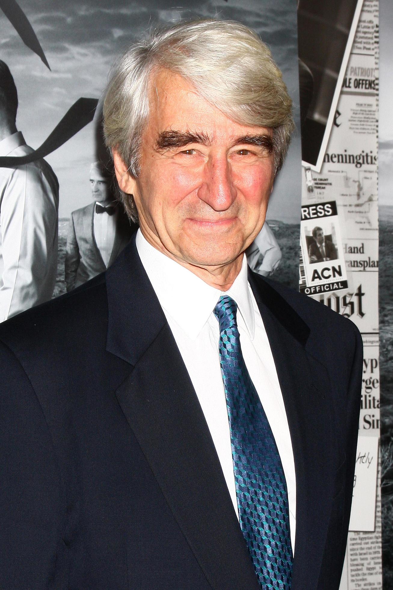 LOS ANGELES, JUL 10 - Sam Waterston arrives at the HBO series The