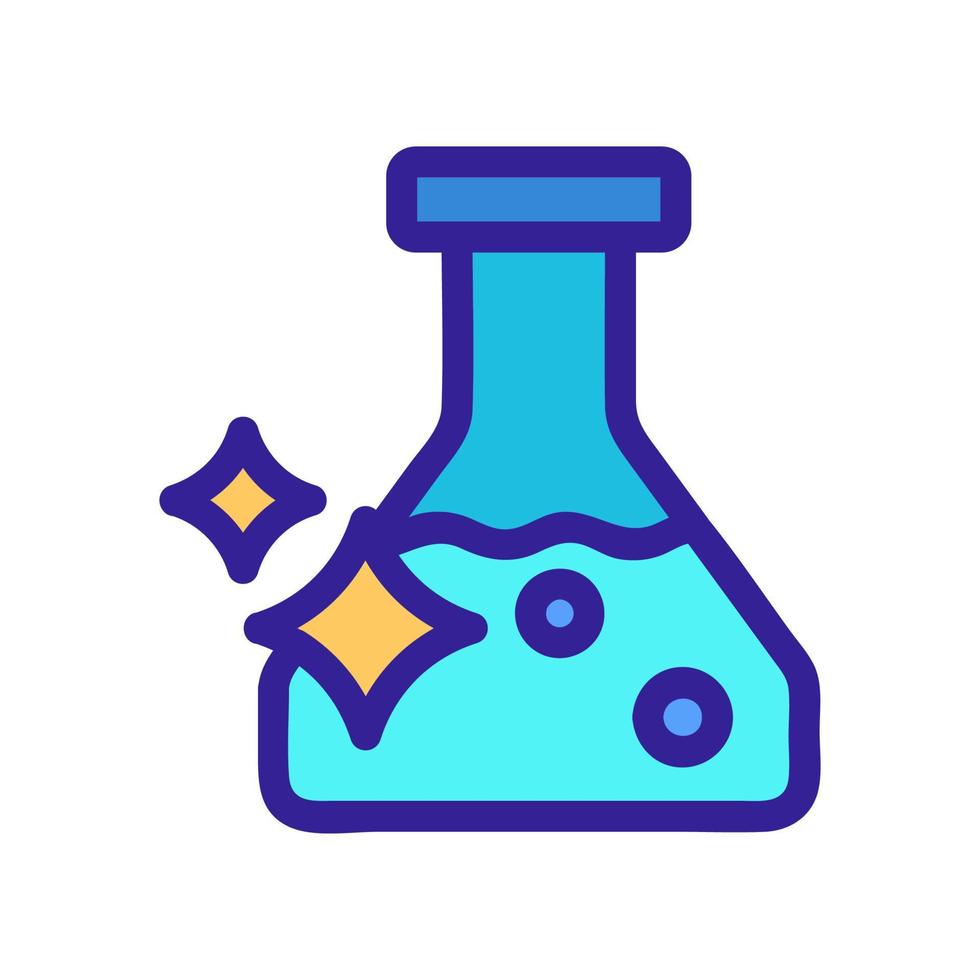 Water research icon vector. Isolated contour symbol illustration vector