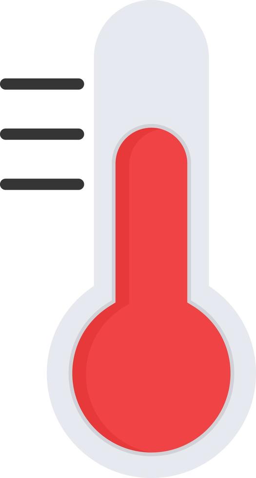 Thermometer Flat Icon vector