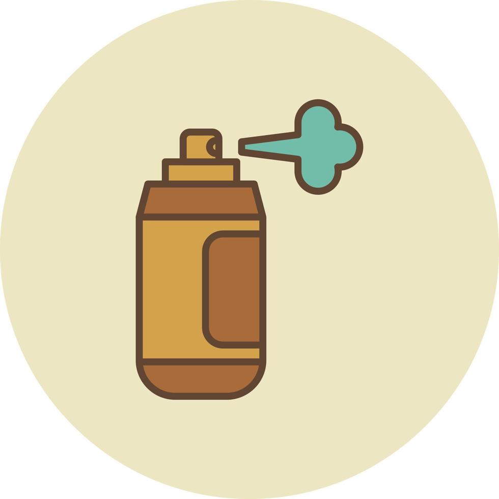 Spray Paint Filled Retro vector
