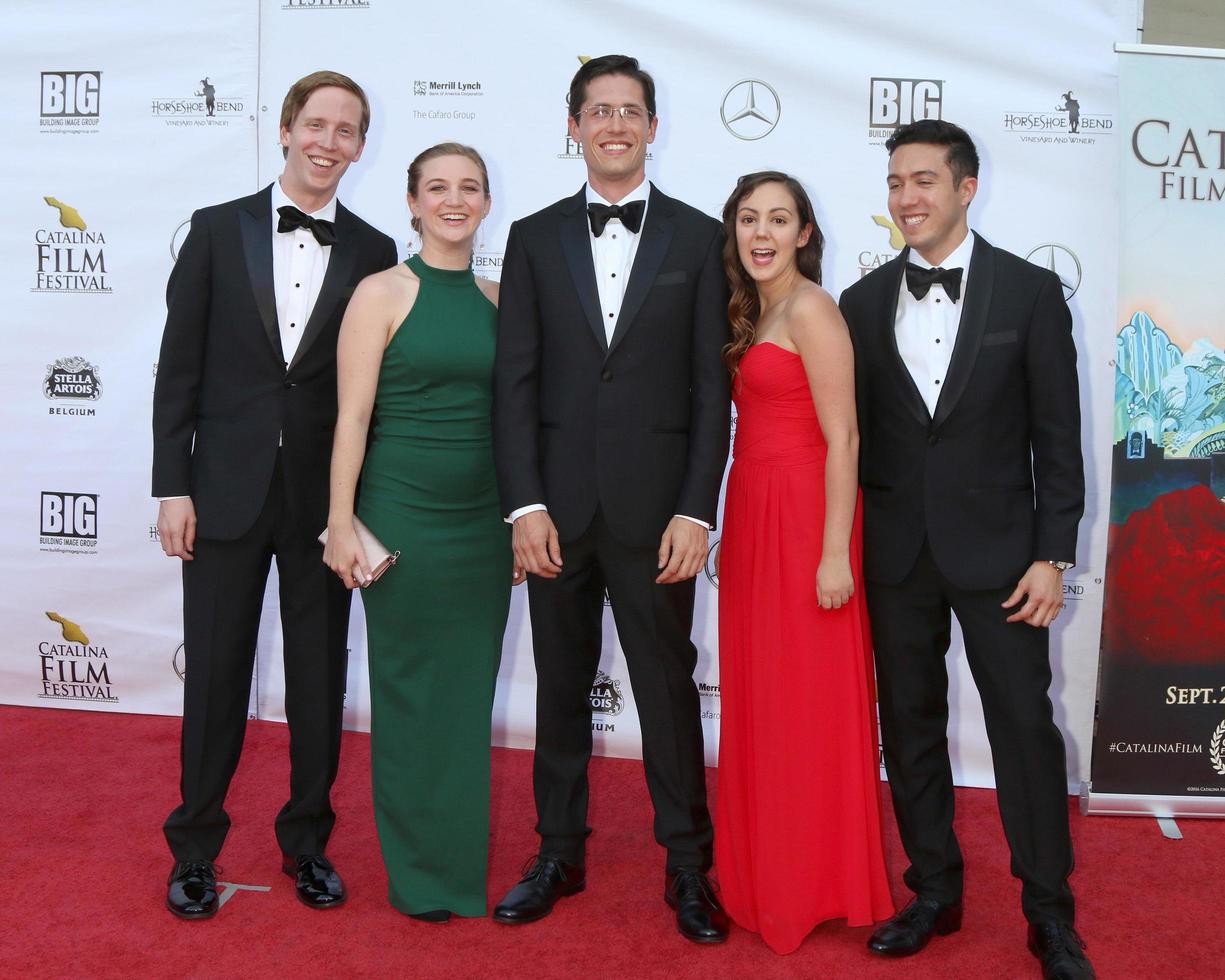 LOS ANGELES, OCT 1 - Ethan Wellin middle, associates at the Catalina Film Festival, Saturday at the Casino on October 1, 2016 in Avalon, Catalina Island, CA photo