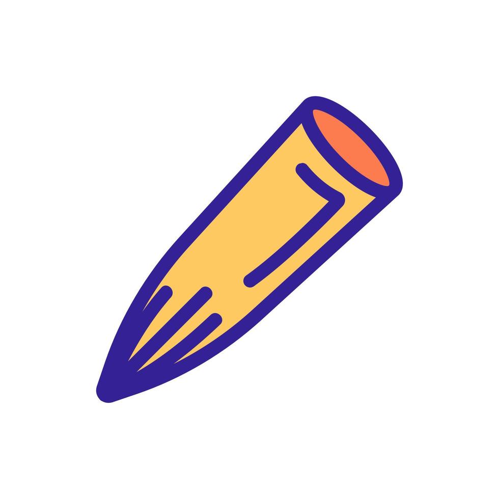 Aspen count icon vector. Isolated contour symbol illustration vector