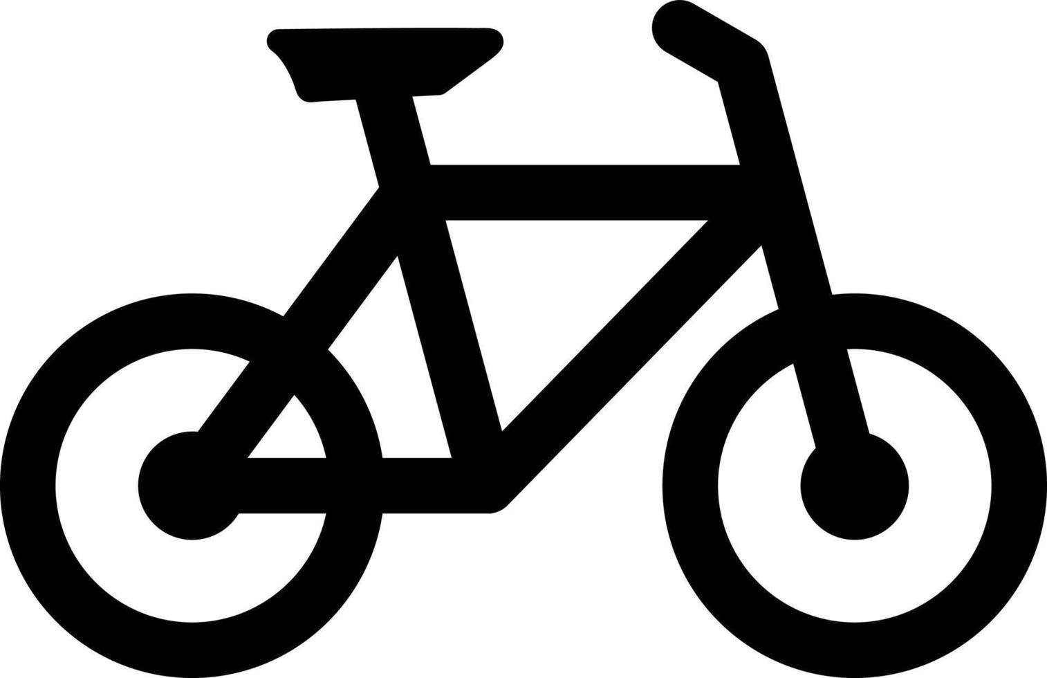 Fixie Glyph Icon vector