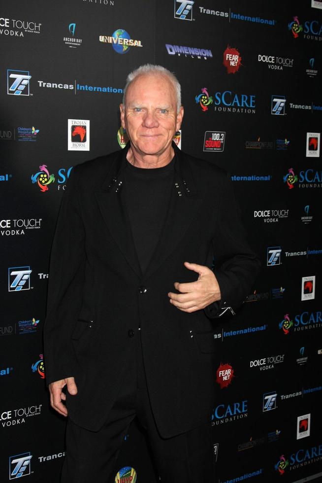 LOS ANGELES, OCT 30 - Malcolm McDowell at the sCare Foundation Halloween Launch Benefit at Conga Room  LA Live on October 30, 2011 in Los Angeles, CA photo