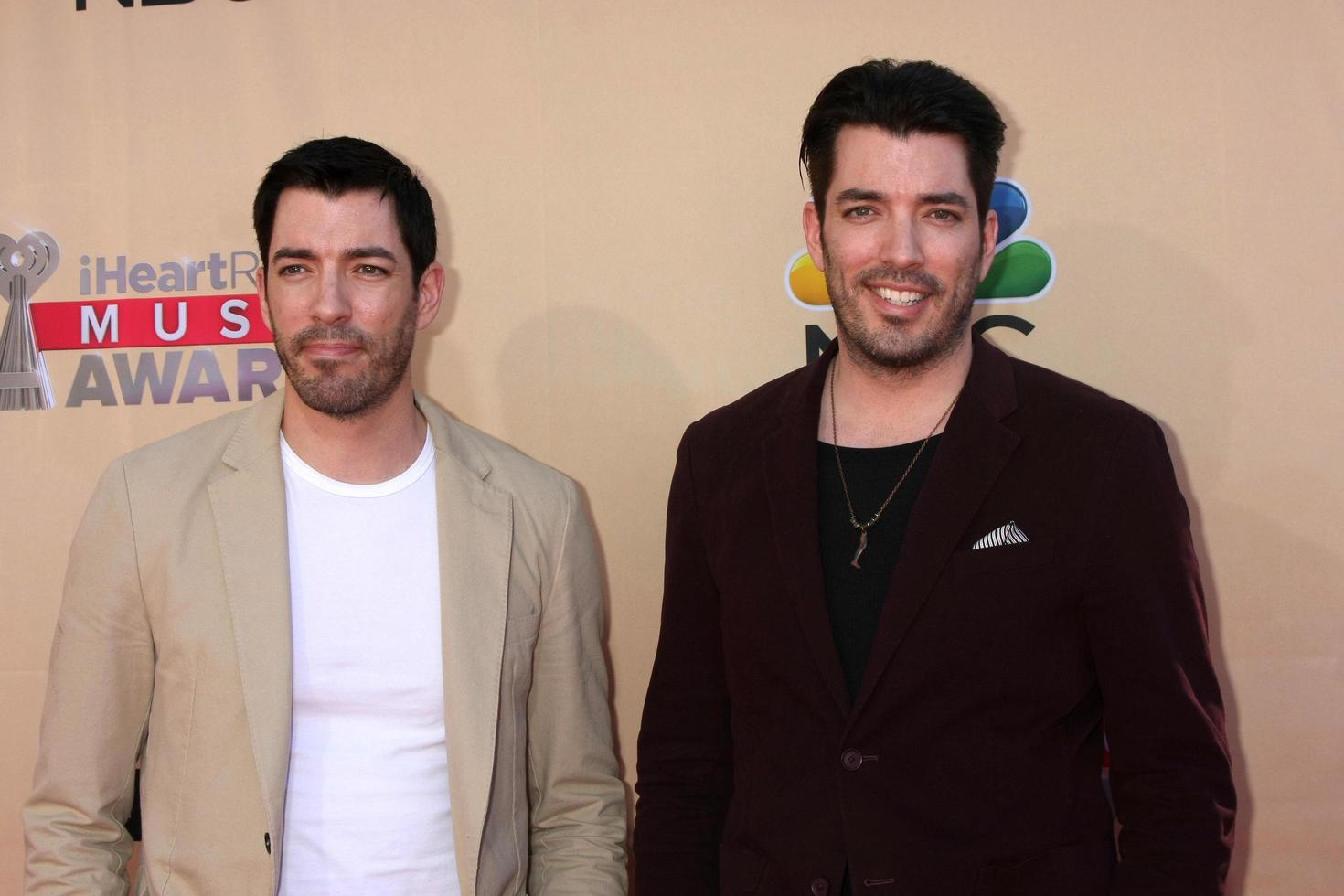 LOS ANGELES, MAR 29 - Drew Scott, Jonathan Scott at the 2015 iHeartRadio Music Awards at the Shrine Auditorium on March 29, 2015 in Los Angeles, CA photo