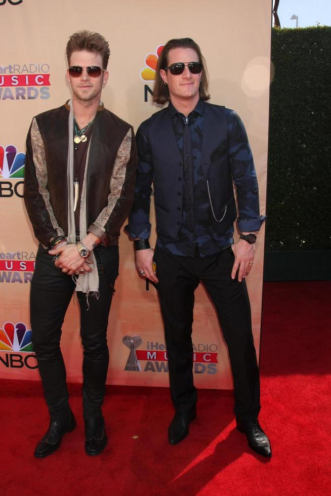 LOS ANGELES, MAR 29 - Florida Georgia Line at the 2015 iHeartRadio Music Awards at the Shrine Auditorium on March 29, 2015 in Los Angeles, CA photo