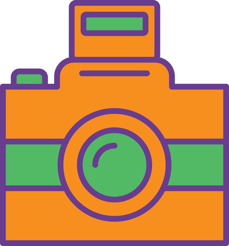 Camera Line Filled Two Color 9775242 Vector Art at Vecteezy