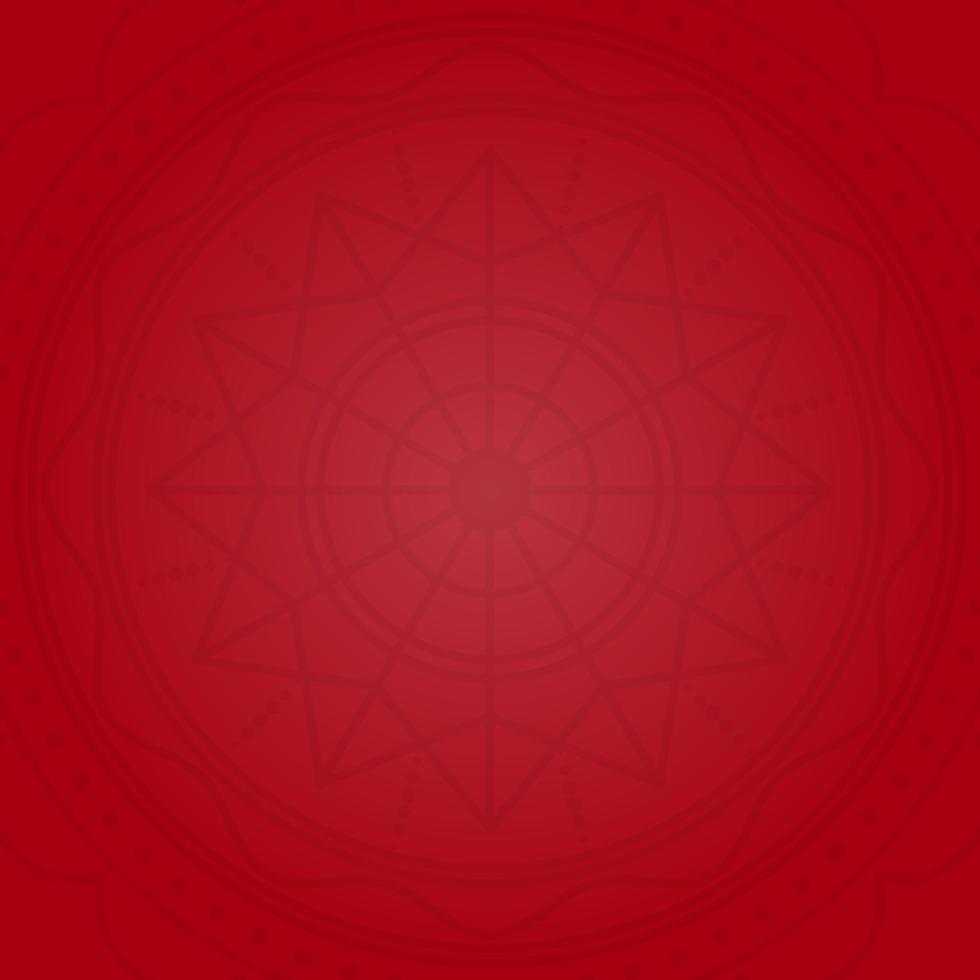 dark red gradient background with abstract flower ornament motif. elegant, creative and unique. suitable for background, texture, wallpaper, decor, brochure and poster vector