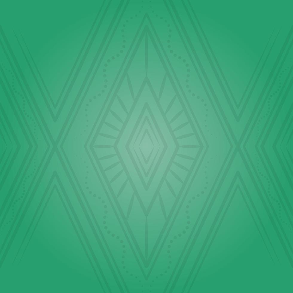 fondo degradado verde oscuro con motivo ornamentado abstracto. elegante, creativa y única. adecuado para fondo, textura, papel pintado, decoración, folleto y afiche vector