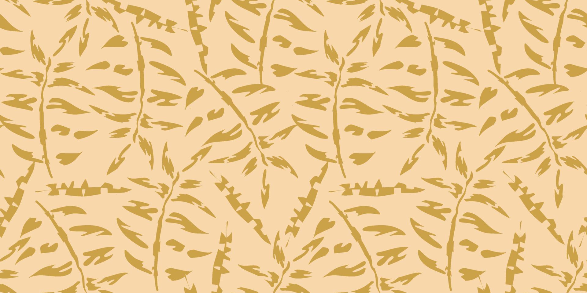 Aesthetic boho jungle seamless pattern for print design. Boho botanical tropic floral background. Modern exotic floral jungle pattern. Geometric texture. Print design vector