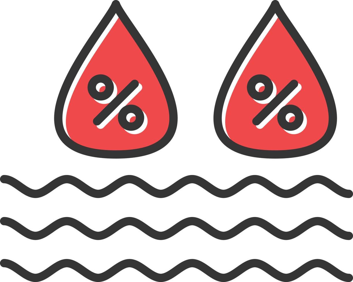 Humidity Filled Retro vector
