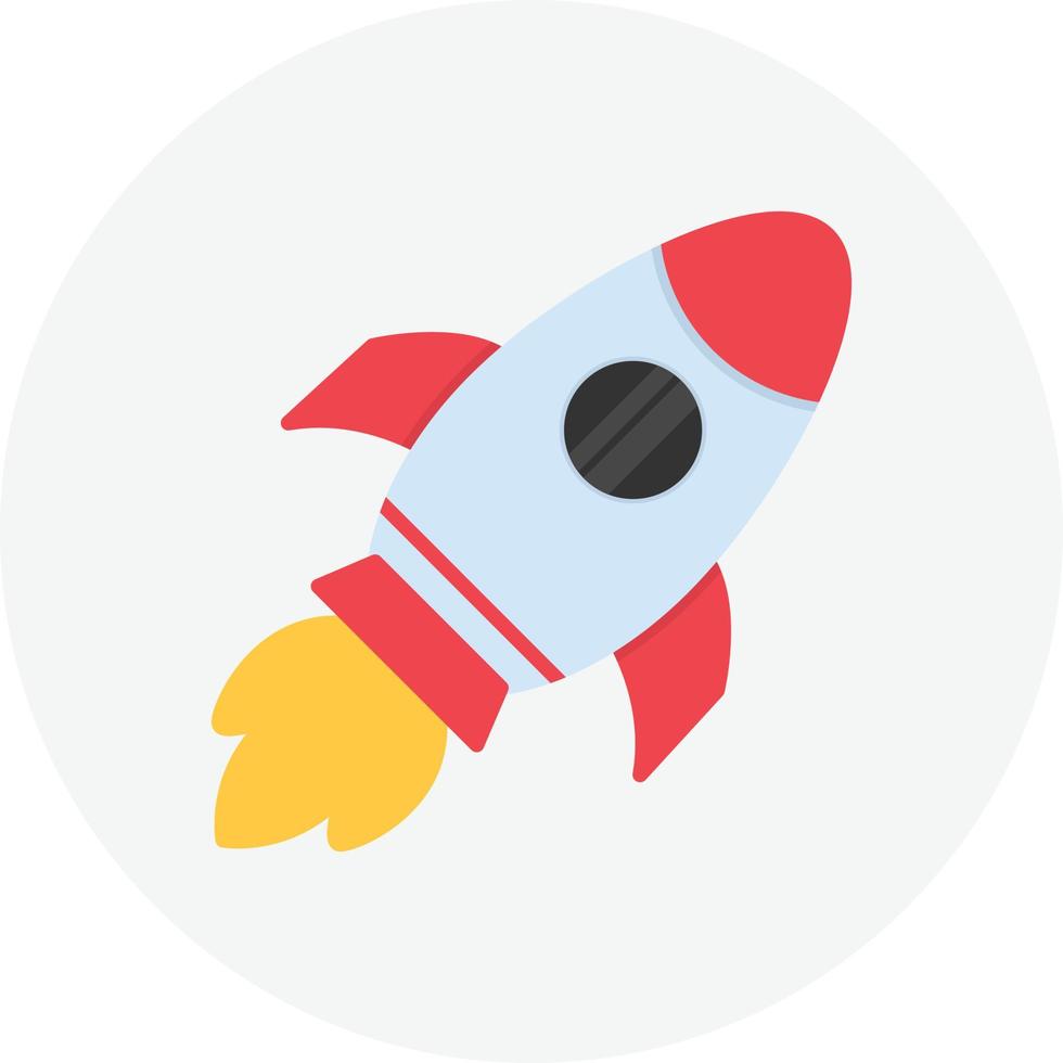 Spaceship Flat Circle vector