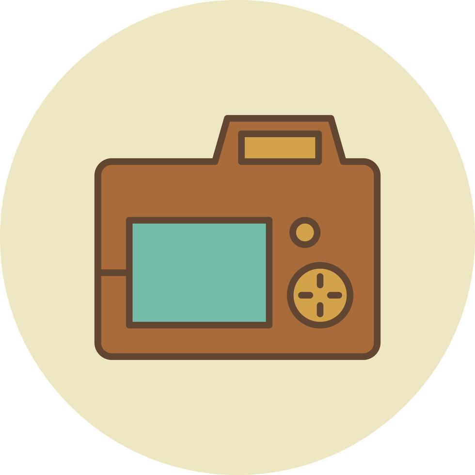 Camera Filled Retro vector