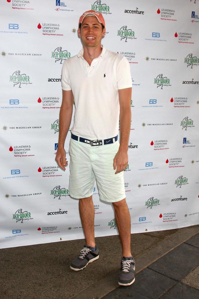 LOS ANGELES, APR 15 - Zack Conroy at the Jack Wagner Celebrity Golf Tournament benefitting the Leukemia and Lymphoma Society at the Lakeside Golf Club on April 15, 2013 in Toluca Lake, CA photo
