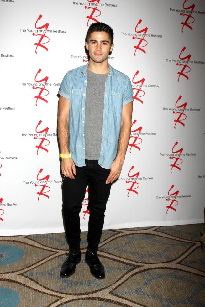 LOS ANGELES, AUG 15 - Max Ehrich at the The Young and The Restless Fan Club Event at the Universal Sheraton Hotel on August 15, 2015 in Universal City, CA photo
