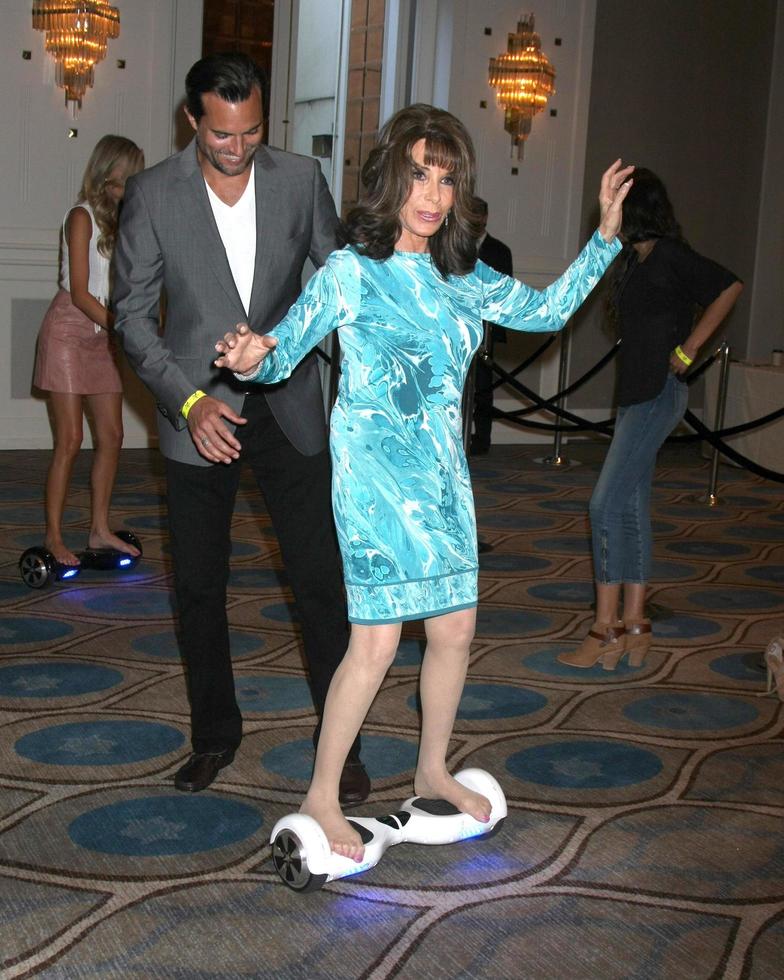 LOS ANGELES, AUG 15 - Scott Elrod, Kate Linder at the The Young and The Restless Fan Club Event at the Universal Sheraton Hotel on August 15, 2015 in Universal City, CA photo