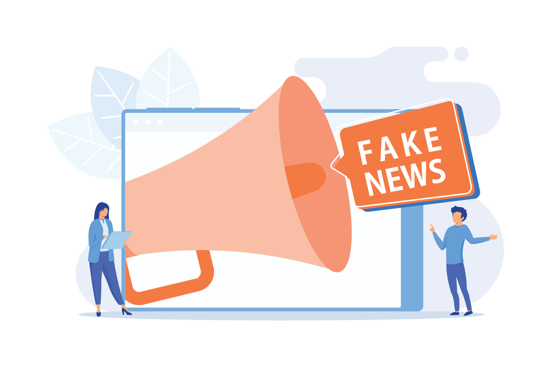 Propaganda in media. News fabrication, misleading information, facts