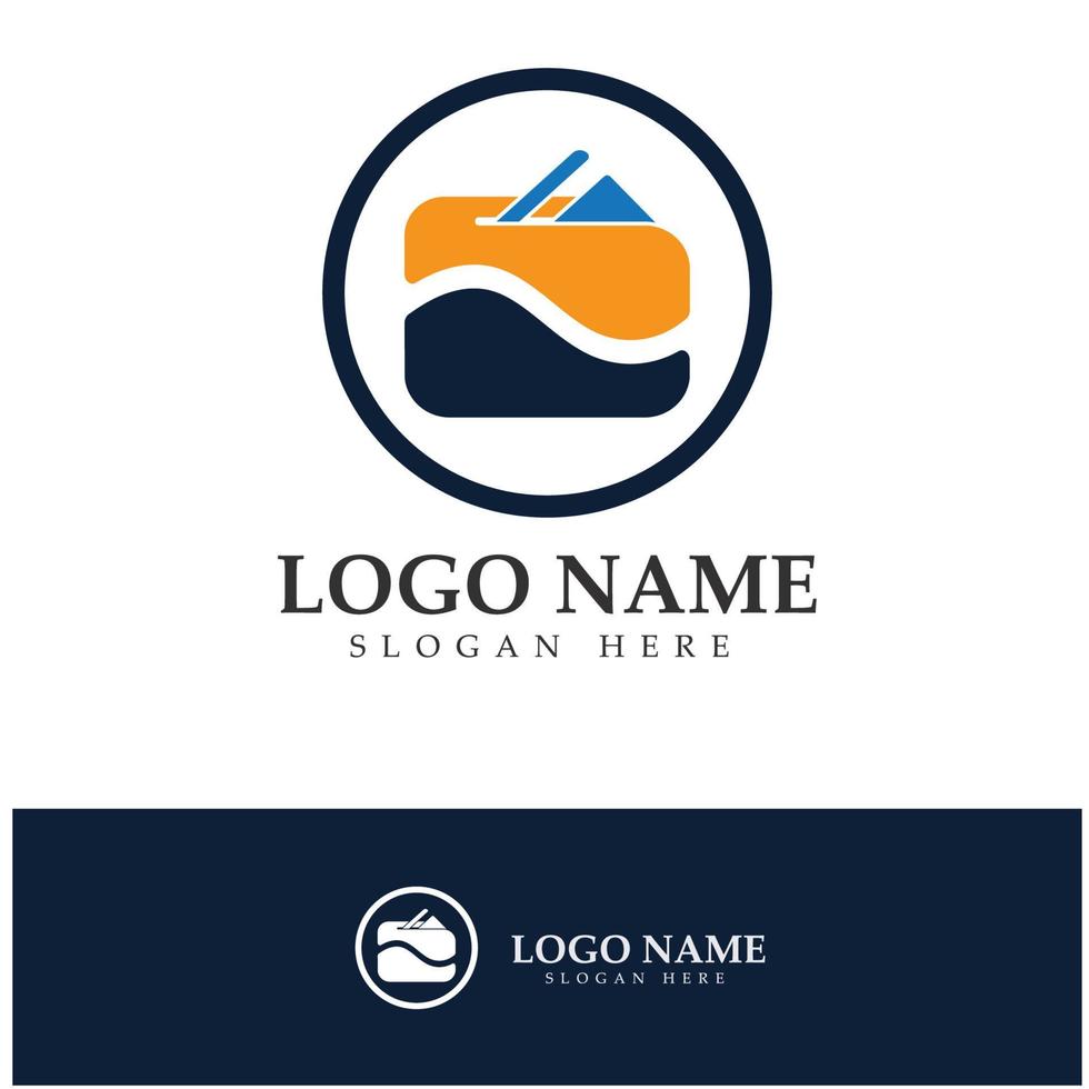 e-wallet logo design icon vector