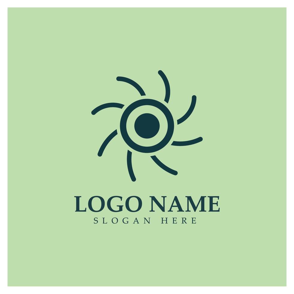 Neuron logo or nerve cell logo design,molecule logo illustration template icon with vector concept