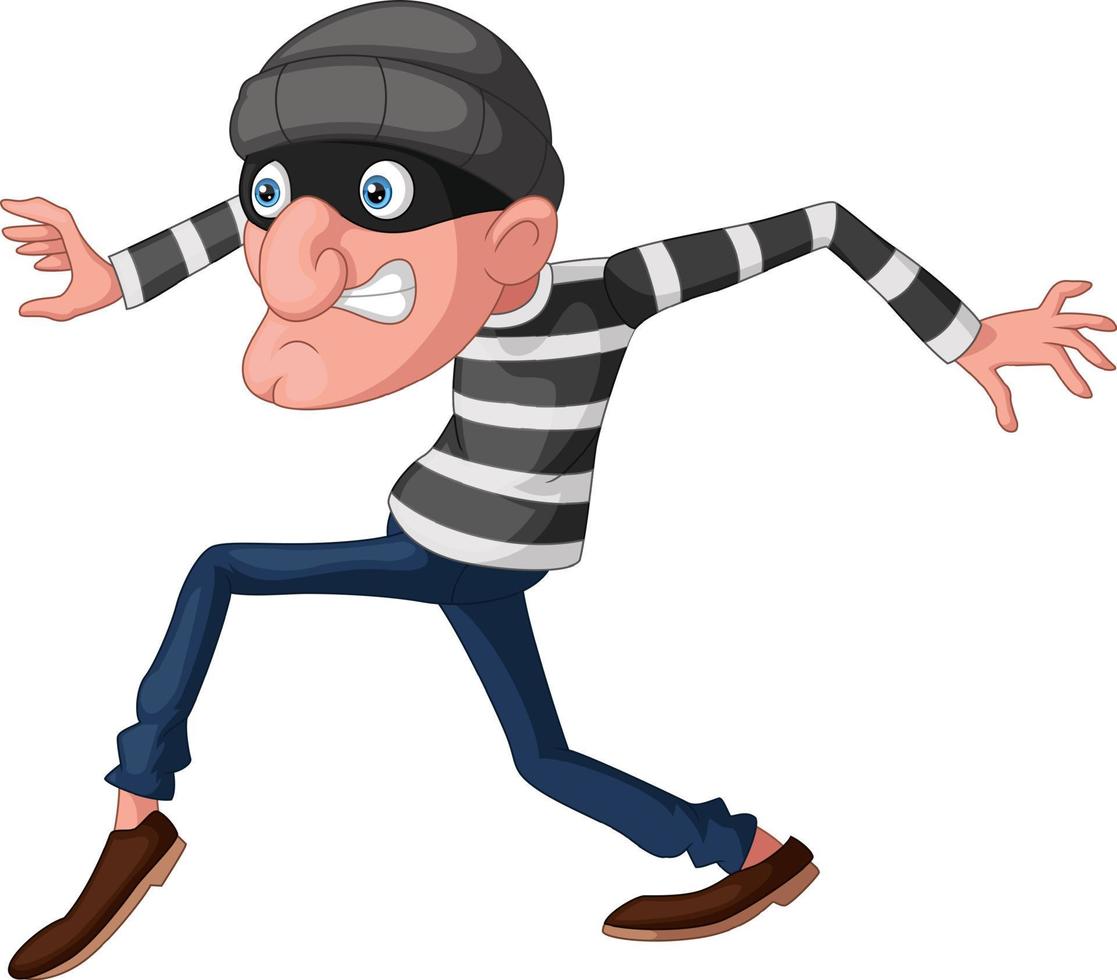Cute thief cartoon walking carefully 9780616 Vector Art at Vecteezy Cute thief cartoon walking carefully 9780616 Vector Art at Vecteezy