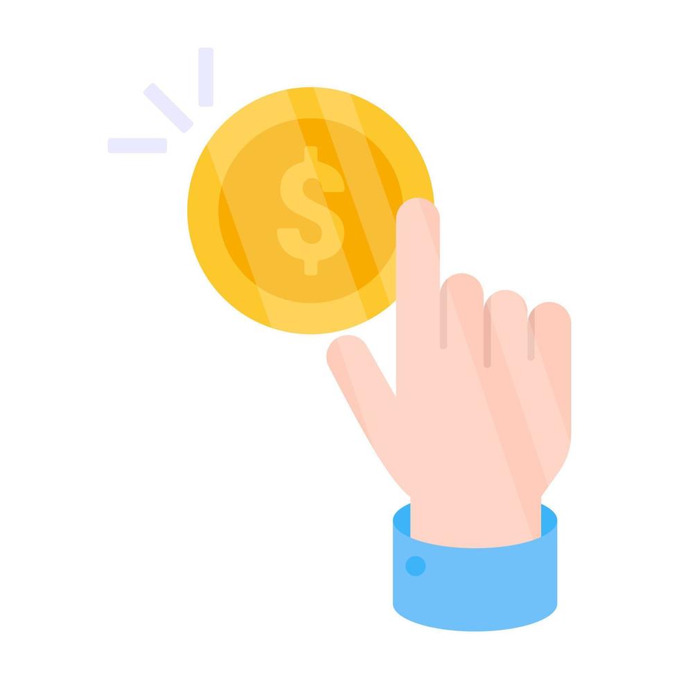 Perfect design icon of pay per click vector