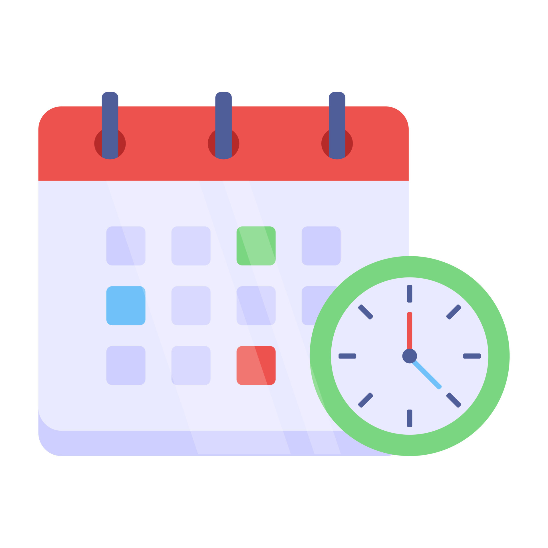 Clock with calendar, icon of timetable 9780926 Vector Art at Vecteezy