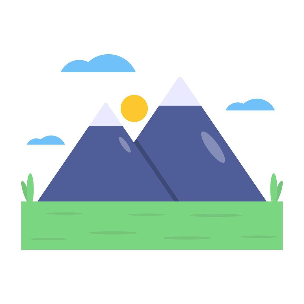 Trendy vector design of greenland