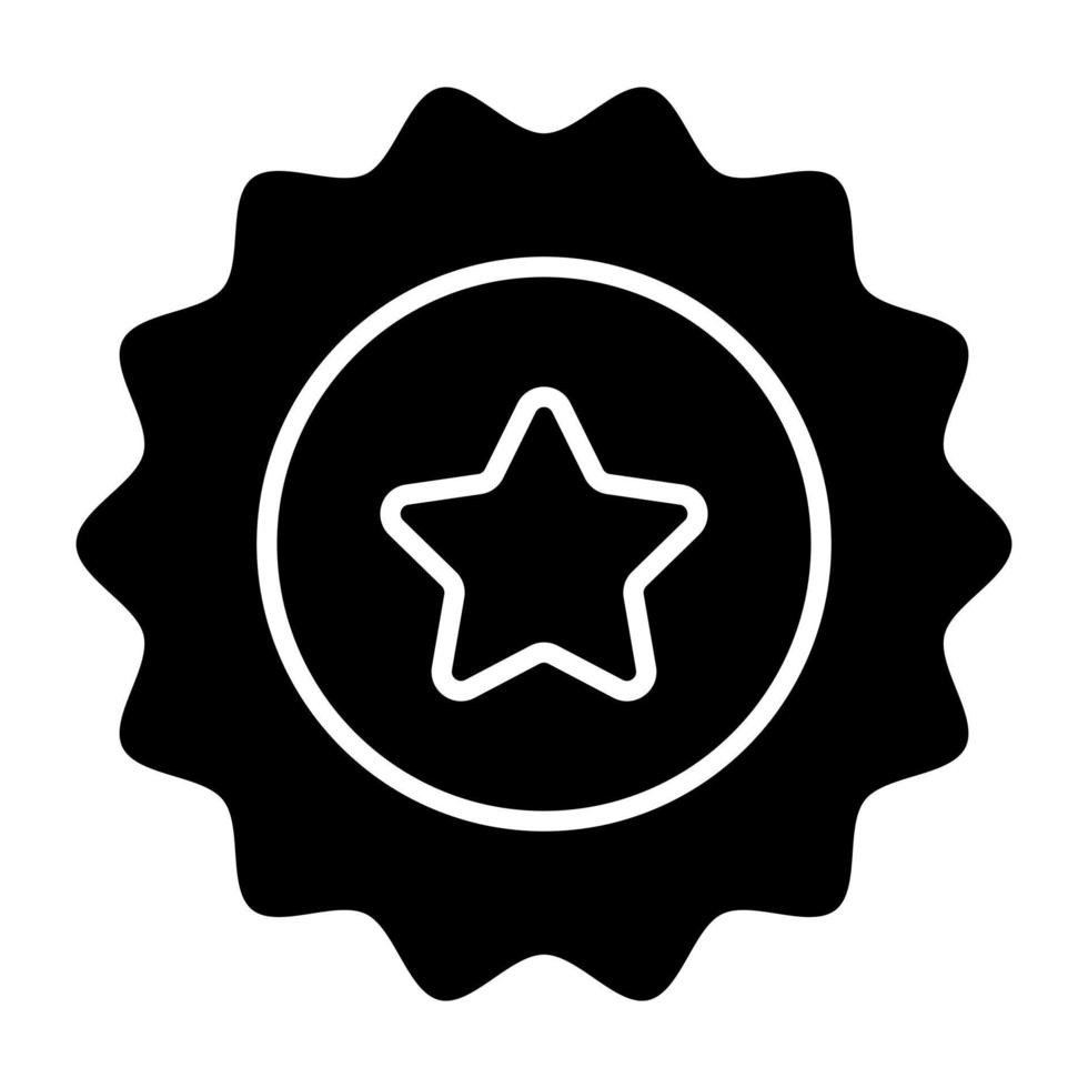 Modern design icon of medal vector