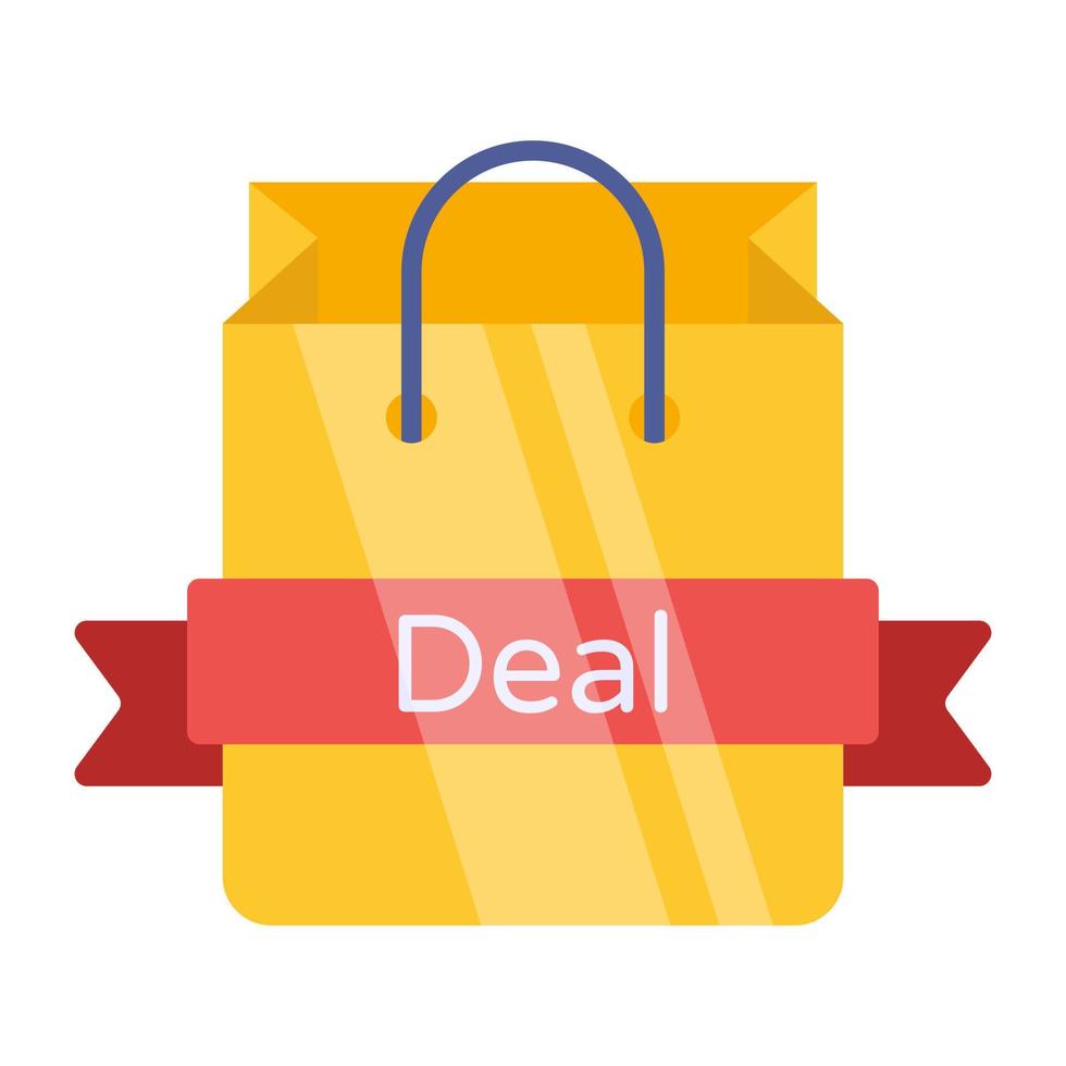 Modern design icon of shopping deal vector