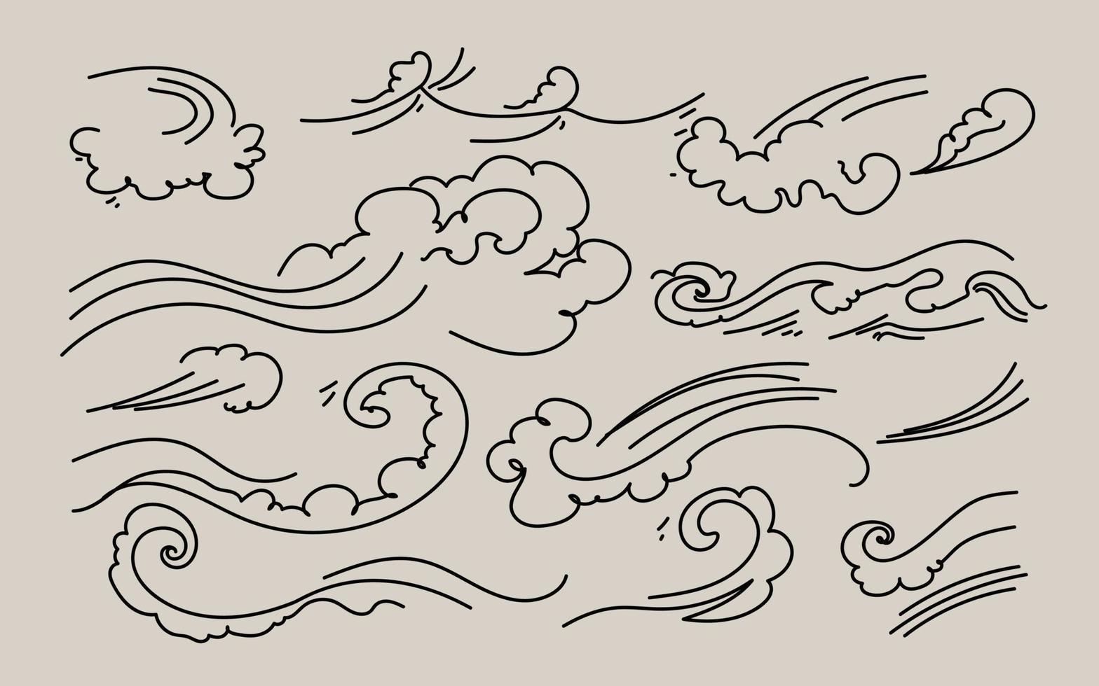 Tsunami Sketch Vector Images over 230