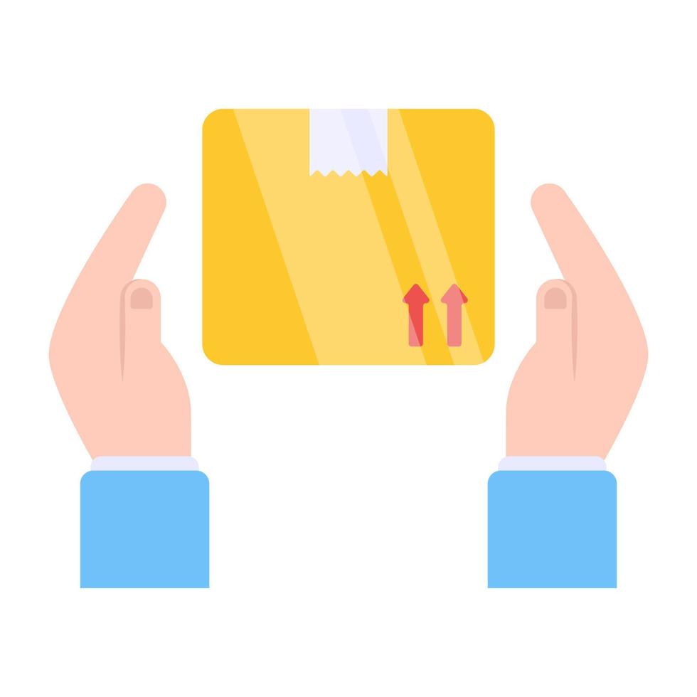 Premium download icon of parcel handling vector