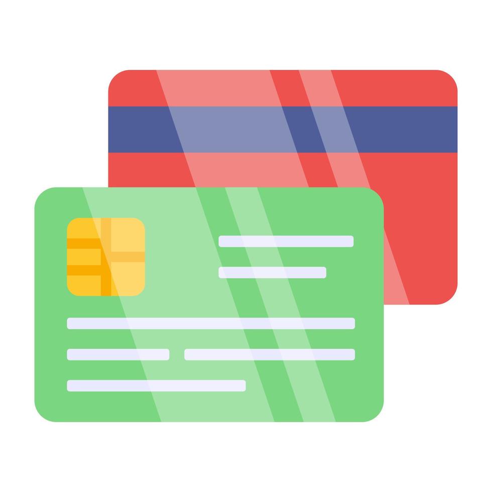 Premium download icon of atm cards vector