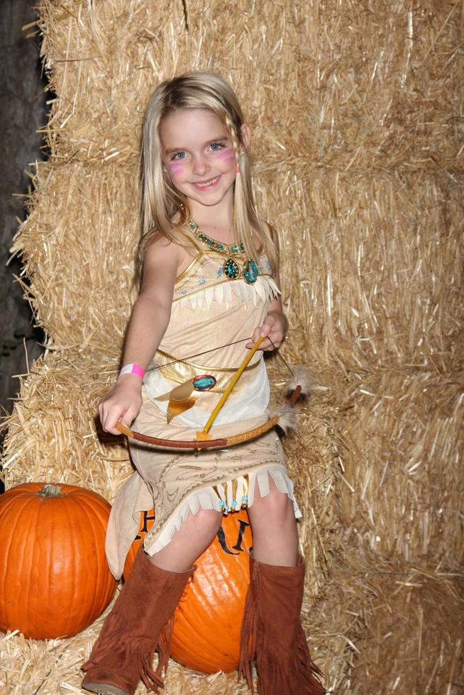 LOS ANGELES, OCT 4 - McKenna Grace at the RISE of the Jack O Lanterns at Descanso Gardens on October 4, 2014 in La Canada Flintridge, CA photo
