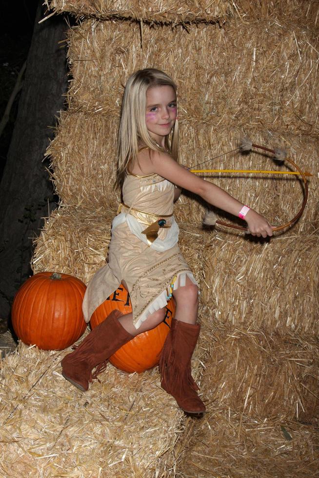LOS ANGELES, OCT 4 - McKenna Grace at the RISE of the Jack O Lanterns at Descanso Gardens on October 4, 2014 in La Canada Flintridge, CA photo
