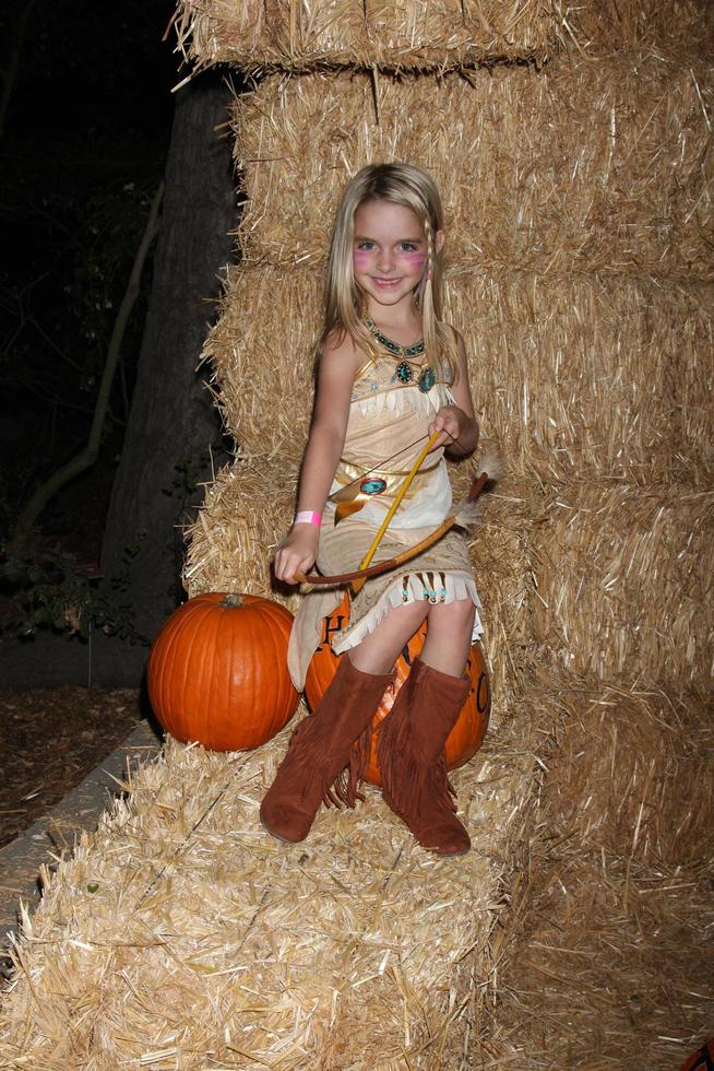 LOS ANGELES, OCT 4 - McKenna Grace at the RISE of the Jack O Lanterns at Descanso Gardens on October 4, 2014 in La Canada Flintridge, CA photo