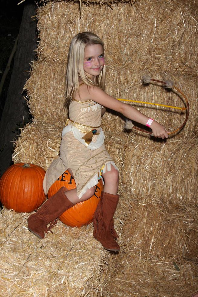 LOS ANGELES, OCT 4 - McKenna Grace at the RISE of the Jack O Lanterns at Descanso Gardens on October 4, 2014 in La Canada Flintridge, CA photo