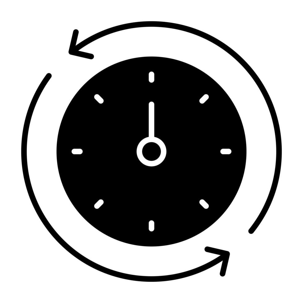 Perfect design icon of time update vector