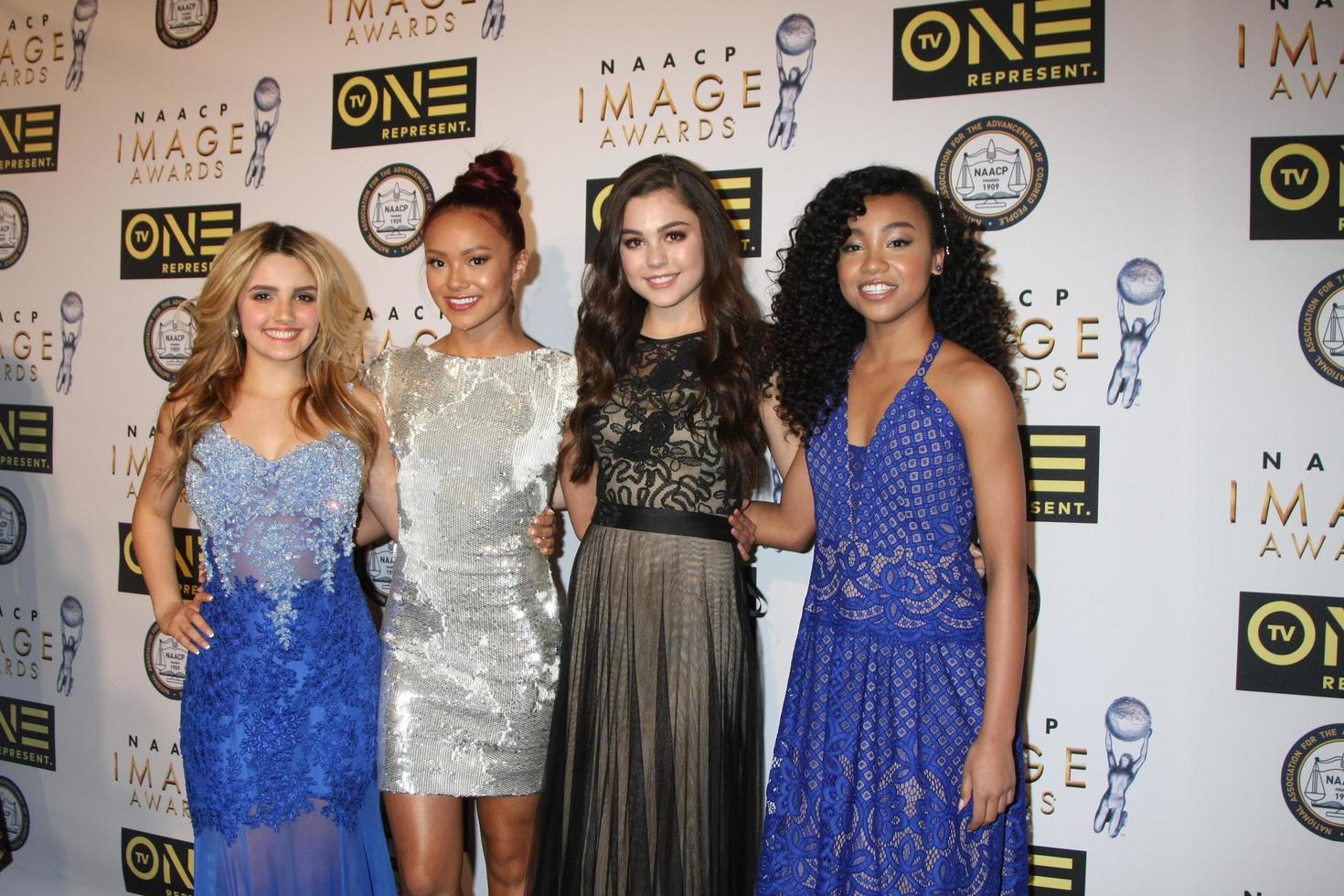 LOS ANGELES, FEB 4 - Victoria Vida, Ysa Penarejo, Mika Abdalla, Genneya Walton at the Non-Televised 47TH NAACP Image Awards at the Pasadena Conference Center on February 4, 2016 in Pasadena, CA photo