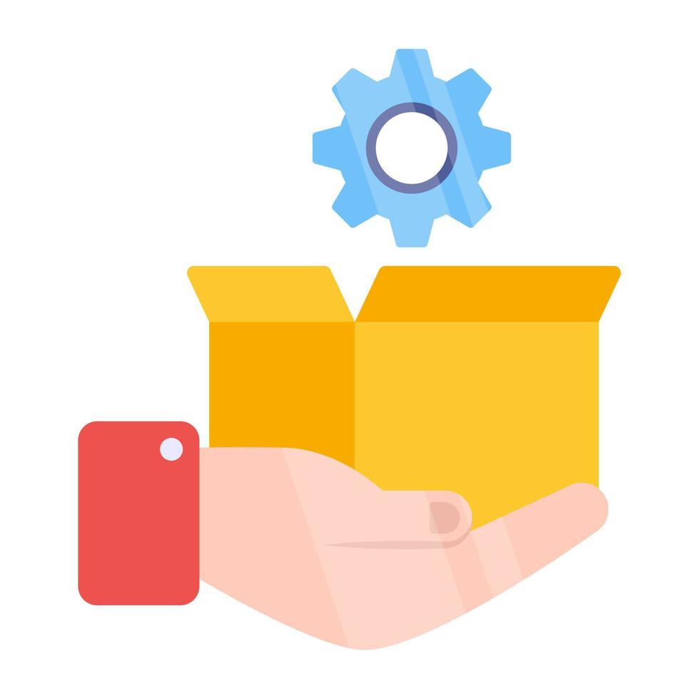 Perfect design icon of parcel management vector