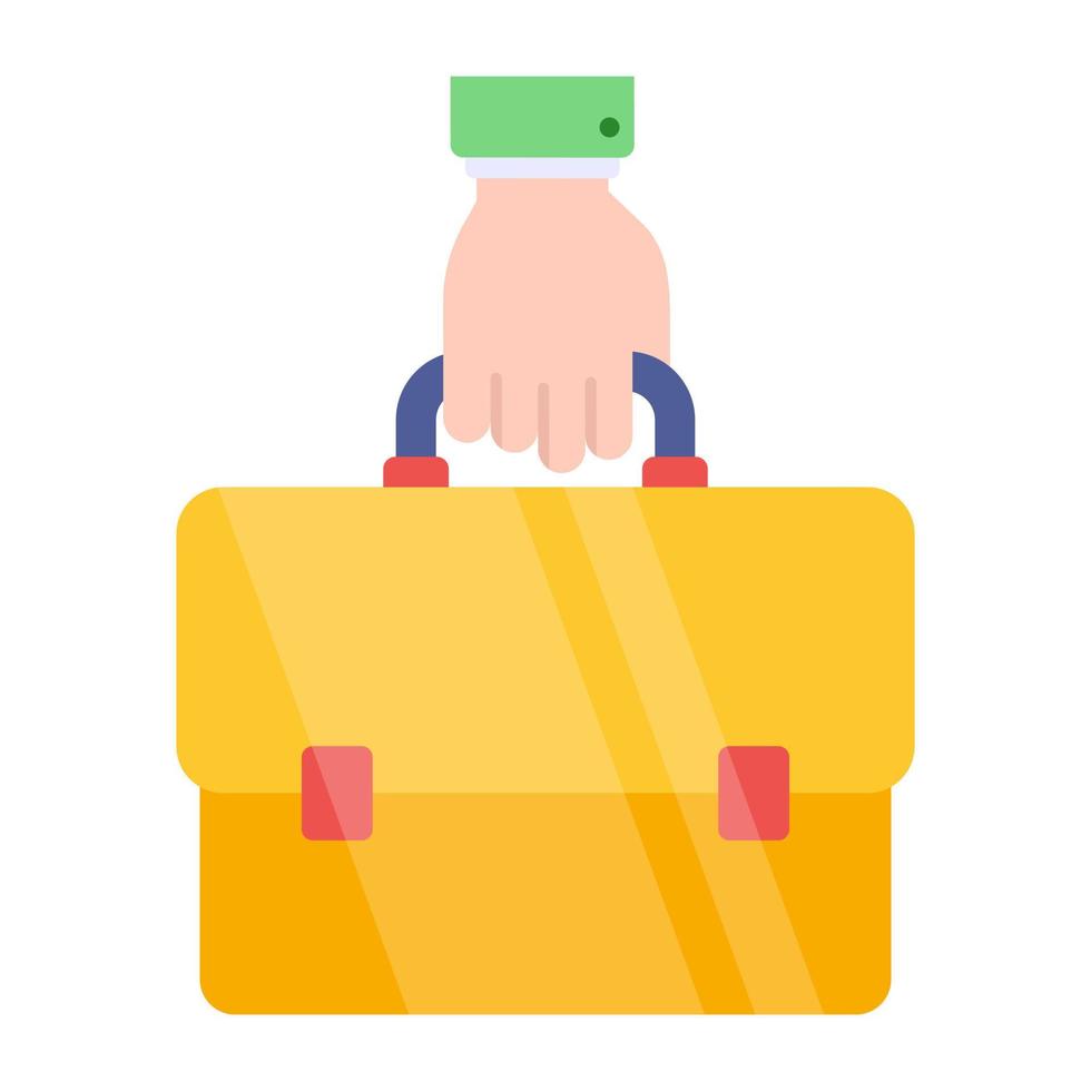 Perfect design icon of briefcase vector