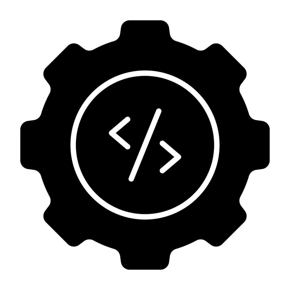 icono de descarga premium de desarrollo de software vector
