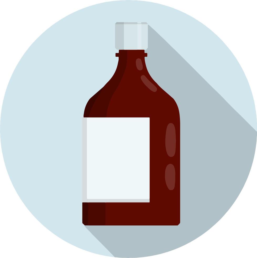 Packaging of tablets. Medical icon for app. Flat illustration. vector
