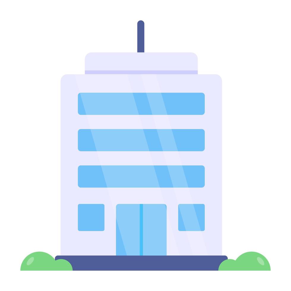 Perfect design icon of office building vector