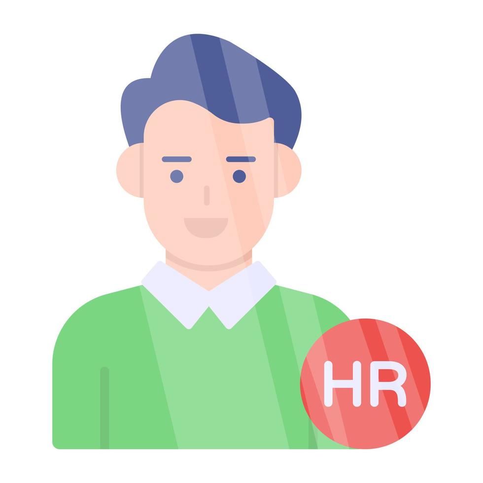 Perfect design icon of hr employee vector