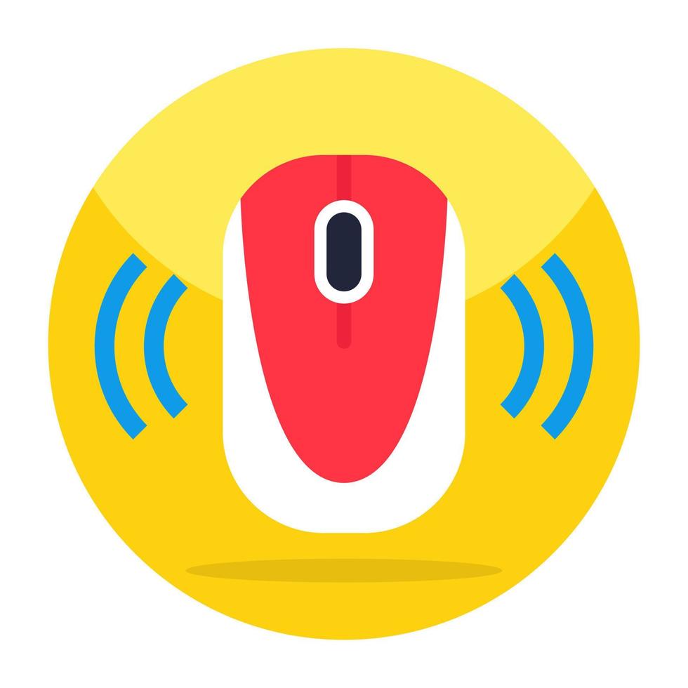 Perfect design icon of wireless mouse vector