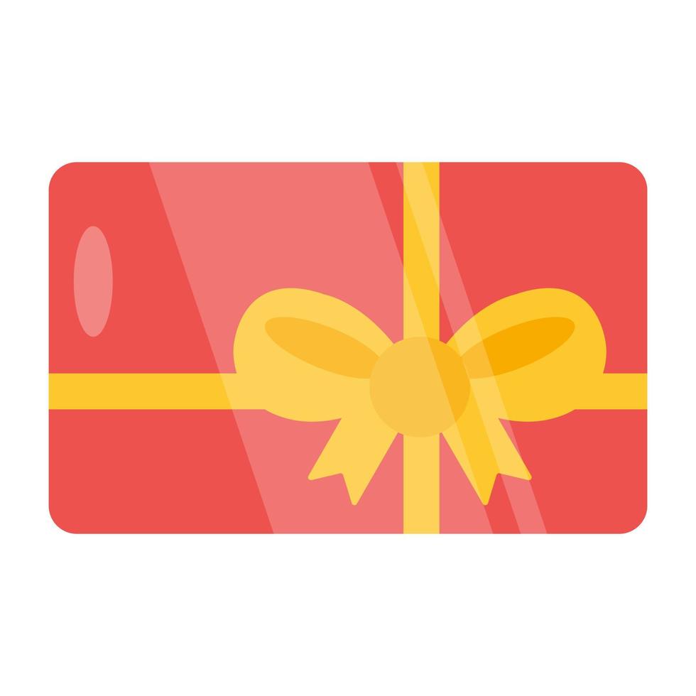 Beautiful design icon of gift card vector