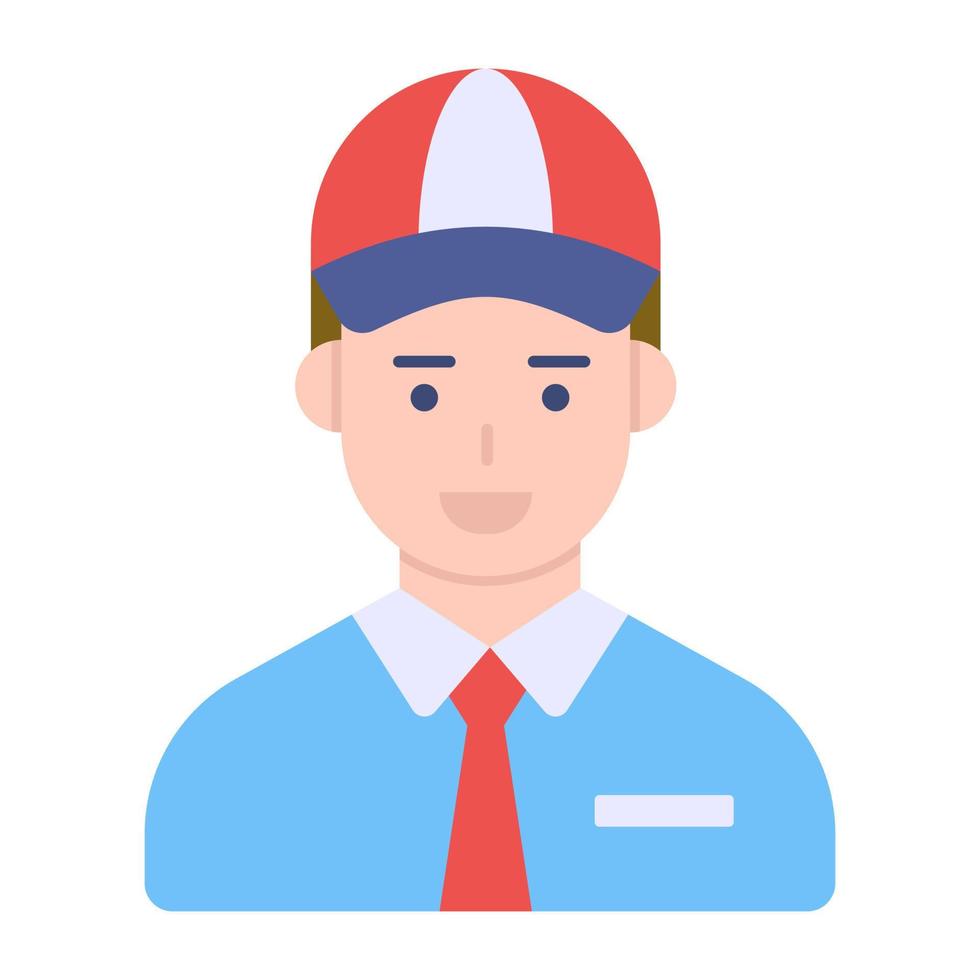 An icon design of man vector