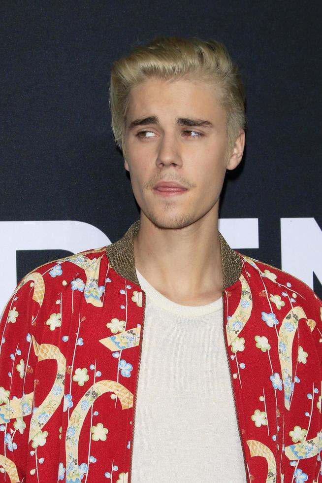 LOS ANGELES, FEB 10 - Justin Bieber at the SAINT LAURENT At The Palladium at the Hollywood Palladium on February 10, 2016 in Los Angeles, CA photo